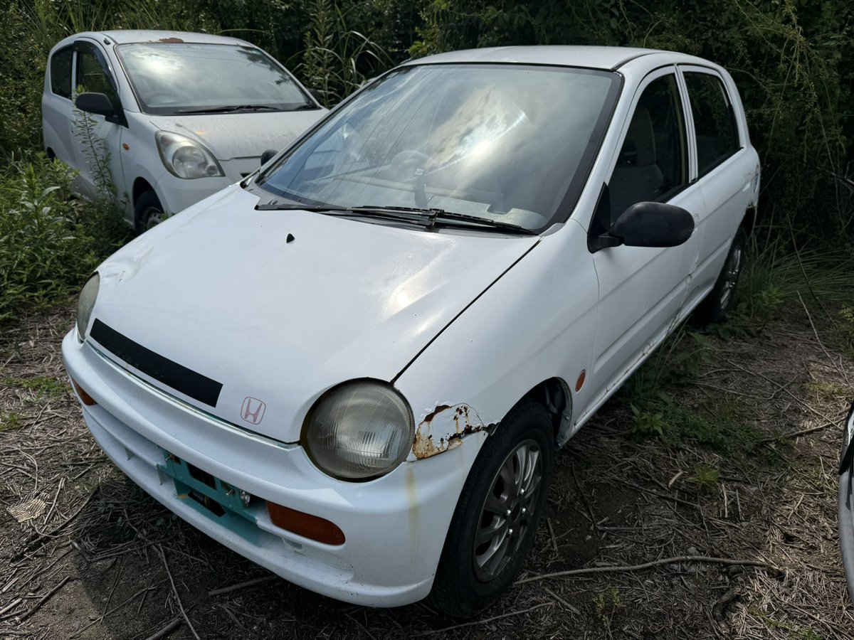 MicasaTrading's tweet photo. 朽ち果てJA5トゥデイくんどうしようかな
ミッション(というか中のギア)の価値=車の価値みたいな車らしい
8万とかで誰も持って帰らなければそのうち解体に回しちゃうか
部品欲しい人は丸車でどうぞ〜 https://t.co/CEHfcjMEFR
