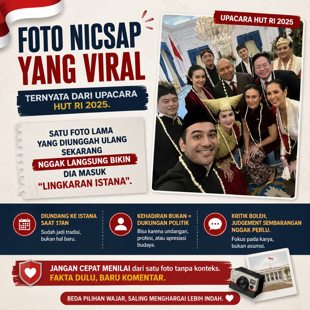 HanifRa050191's tweet photo. Beda zaman bukan berarti standar penilaian harus berbeda, mari tetap mengedepankan sikap objektif. https://t.co/CddvGYI3ZY
