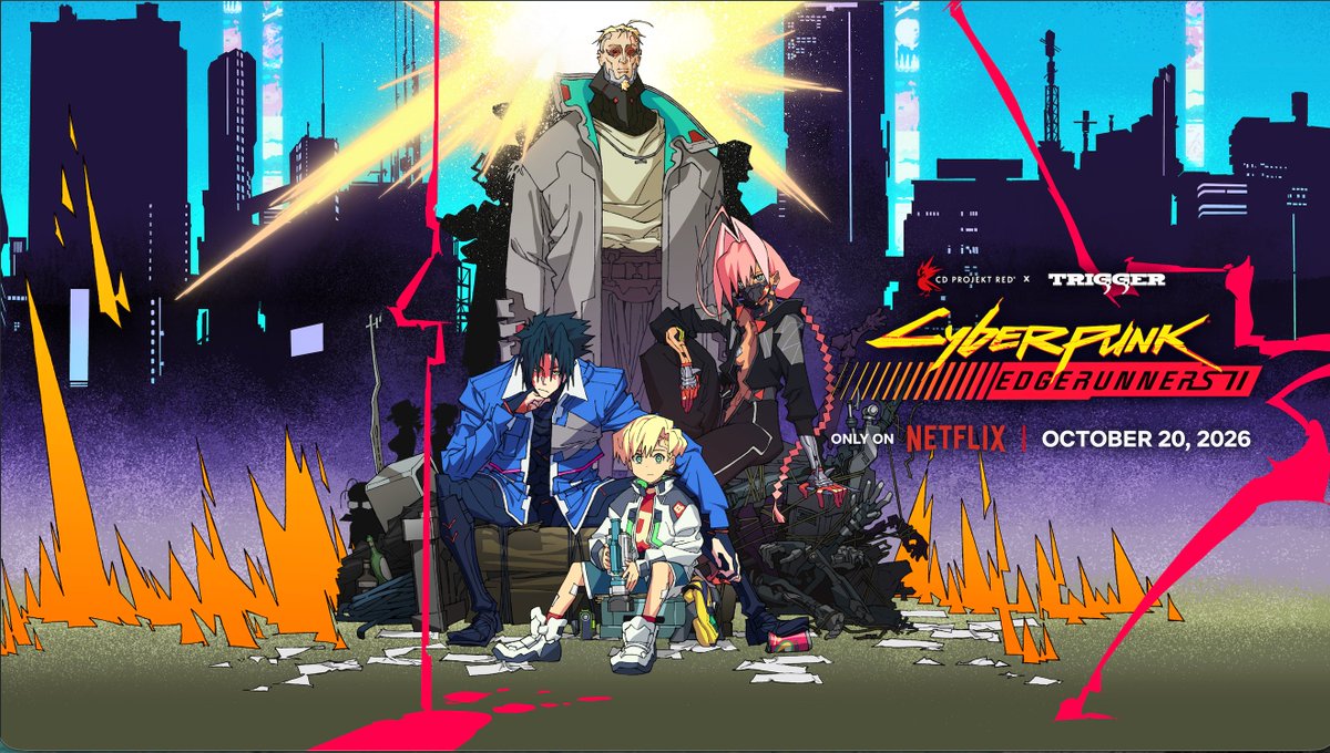 edgerunners's tweet photo. Night City isn’t done with you yet. 

📍 You know where. 
🗓️ October 20. https://t.co/OFrNpr2uXO