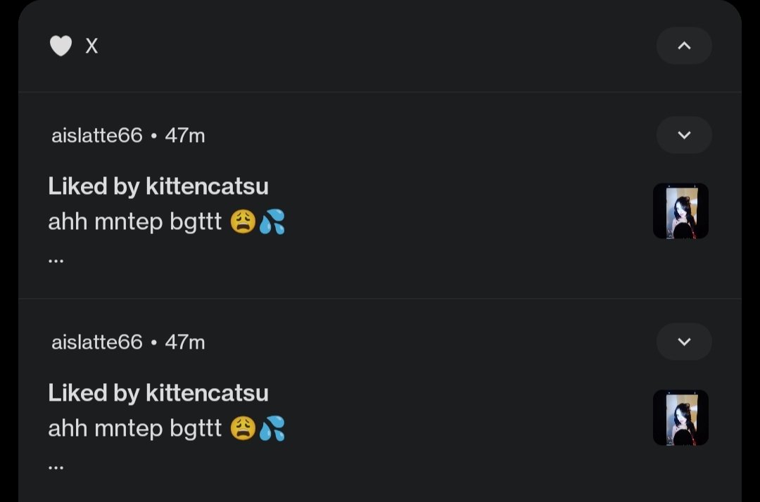 aislatte66's tweet photo. pejuhin+di notice/like=diblock+ulang lg crotin wkwk 😹✌🏻��

#kontolin #crot #cumtribute https://t.co/3Jyu0Vp6H1