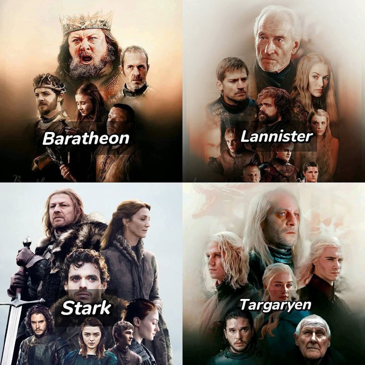 bestofGOT___'s tweet photo. If a war were to break out, which house would survive completely? https://t.co/MGKz7Jdfke