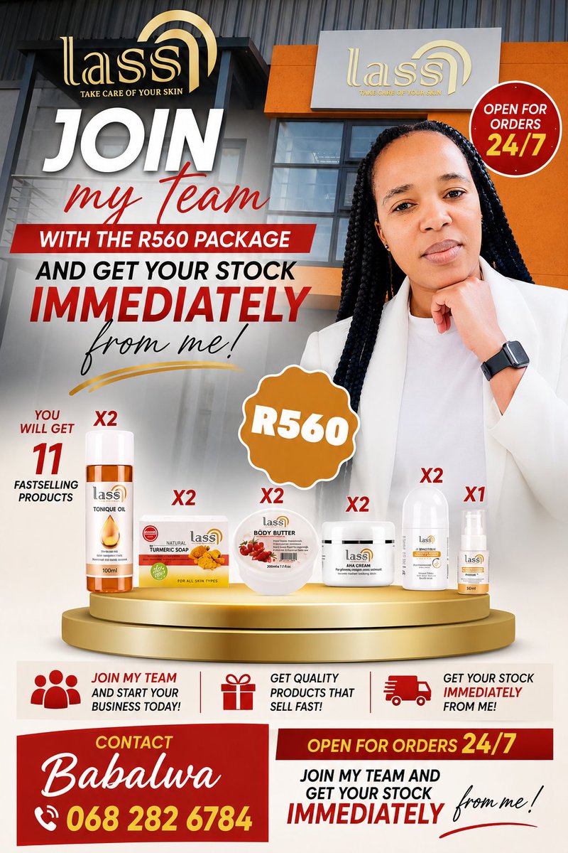 RKweeng's tweet photo. Looking after yourself is an investment. Looking after your finances is too. 

DM me to find out more or place your order. 📲
#SmallBusiness #Entrepreneur #SouthAfrica #Wellness #Skincare #XSA
#yourhealthmatters https://t.co/75d877AcBG