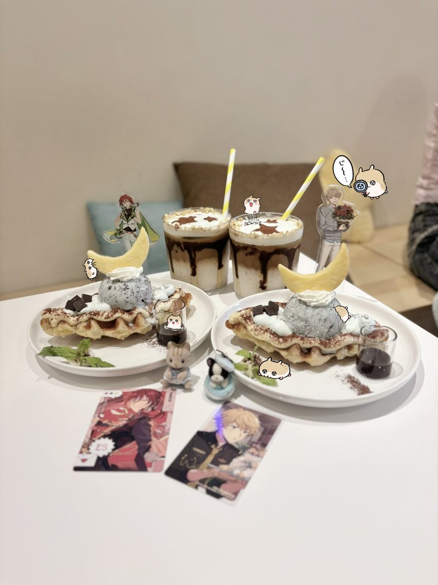 vgg7cu's tweet photo. 📍Happy Anniversary
温かいクロワッサンと冷たいチョコミントアイスって神の采配> ̫<♩美味しすぎてたぶん出汁？とか入ってた♪♪ https://t.co/wFAZdlBLZS