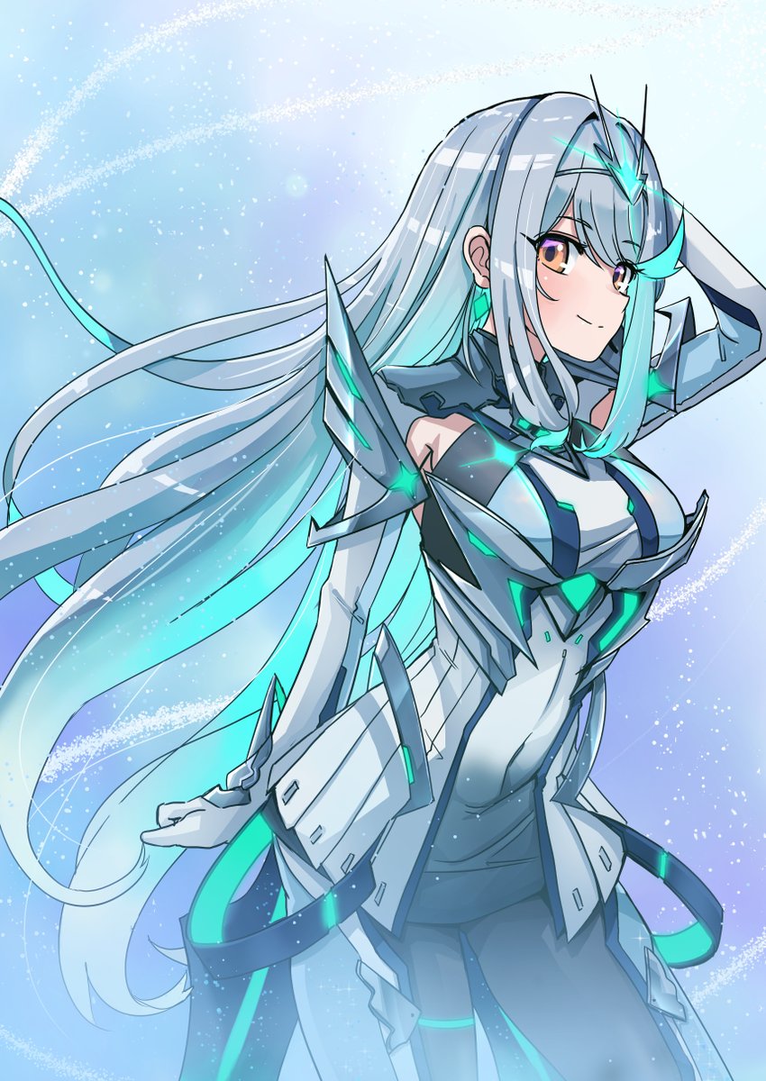 sofusan1526's tweet photo. ホムラも描いたのなら、ヒカリも新衣装を描いておかなくてはということで…(^O^)／
#XenobladeChronicles２ #ゼノブレイド２ https://t.co/TKn31acMcJ