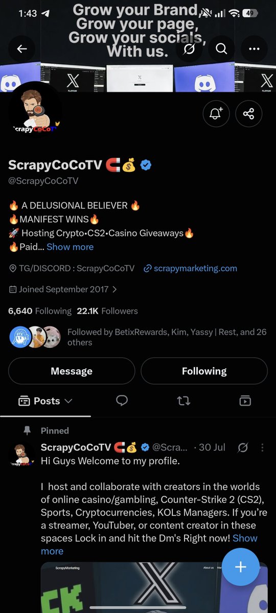 Emjiov's tweet photo. @ScrapyCoCoTV @ybscoegaming_ All donee thankyou so much!

Tagging: @sopinkjls @snzwyzzz https://t.co/L7ZbViayMl