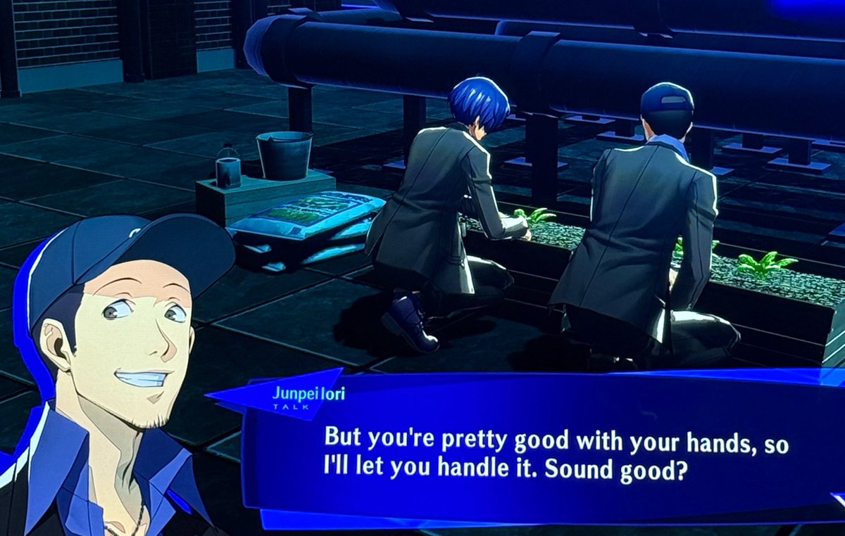 fthfulcrow's tweet photo. and that’s how you deliver this line in a Heterosexual Way. yosuke hanamura found Gay in a ditch https://t.co/TJNchTLRaN