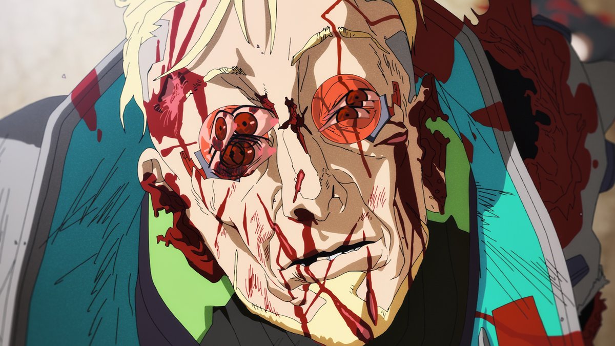 edgerunners's tweet photo. Revenge. Redemption. 
Ready to get burned again? 🔥

Cyberpunk: Edgerunners 2 arrives on Netflix on October 20. https://t.co/ZmDsLTDLdf