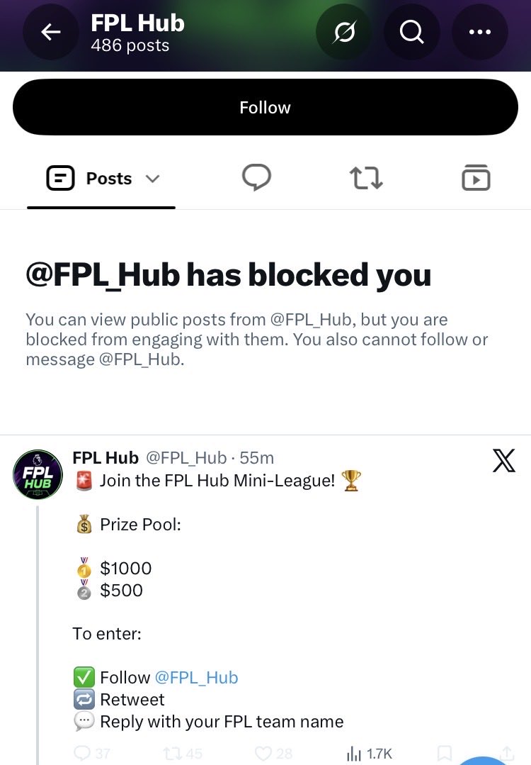 ZeeNationArmy's tweet photo. 🚨 Don’t fool yourself with @FPL_S7S impostering tricks 

He made a new account @FPL_Hub to fool all

Ask yourself is anyone going to pay $1000 at the end of the season? @KSI being a millionaire gave away £100-£250 quids if I’m not wrong 

Report/ Share 🔄

#FPL #FPLCommunity https://t.co/RkFpM20LL6