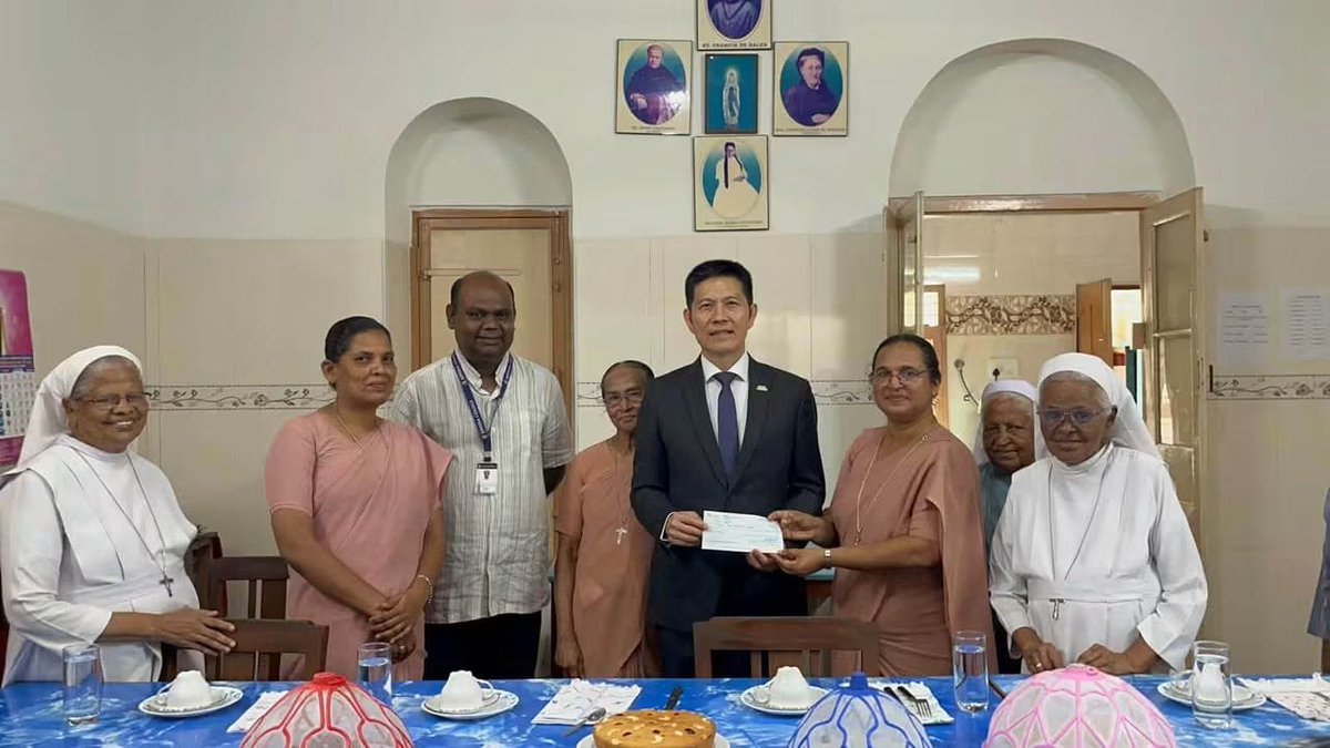 taiwaninchennai's tweet photo. From Taiwan with Care: A Visit to Mercy Home
On the afternoon of August 20, 2026, Director General Stephen S.C. Hsu of the TECC in Chennai visited Mercy Home .
#TaiwanIndia #TaiwaninChennai #Chennai #StephenHsu #MercyHome #TECC #Care #Wellness #support #socialwelfare https://t.co/WH9ltSljec
