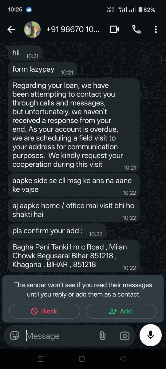 MuskaanGil90's tweet photo. @payufinance @PayUindiaCare Your agents are continuously calling and messaging me and using abusive language, causing severe harassment and distress. Please stop this harassment immediately and take strict action against the concerned agents. https://t.co/sQ9Tftifzd