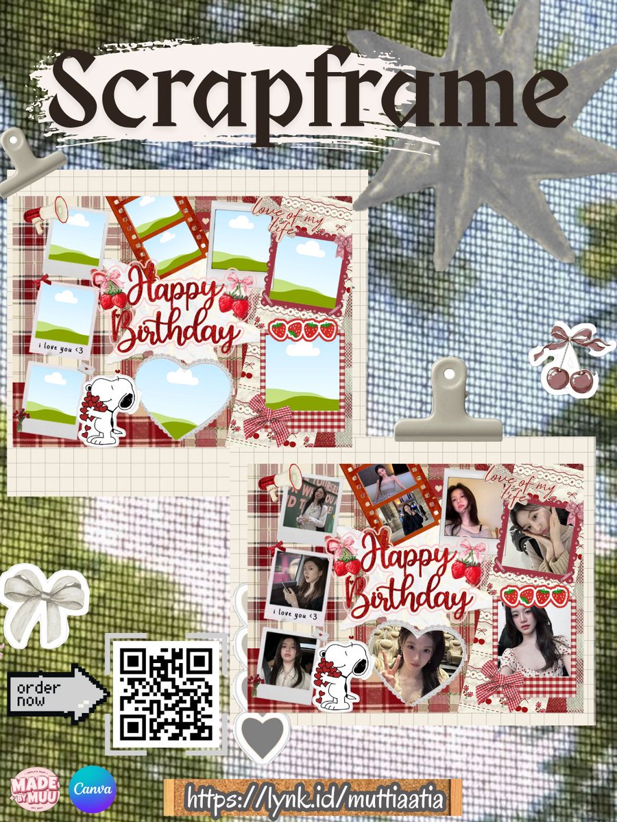 iimooyy's tweet photo. a little frame full of memories 💌🫧
made specially with your favorite photos, colors &amp; little details ♡
scrapframe is available now ♡
↓ check my lynk ✿
🔗 https://t.co/HuwYvknldP https://t.co/5YBSPqgWmE