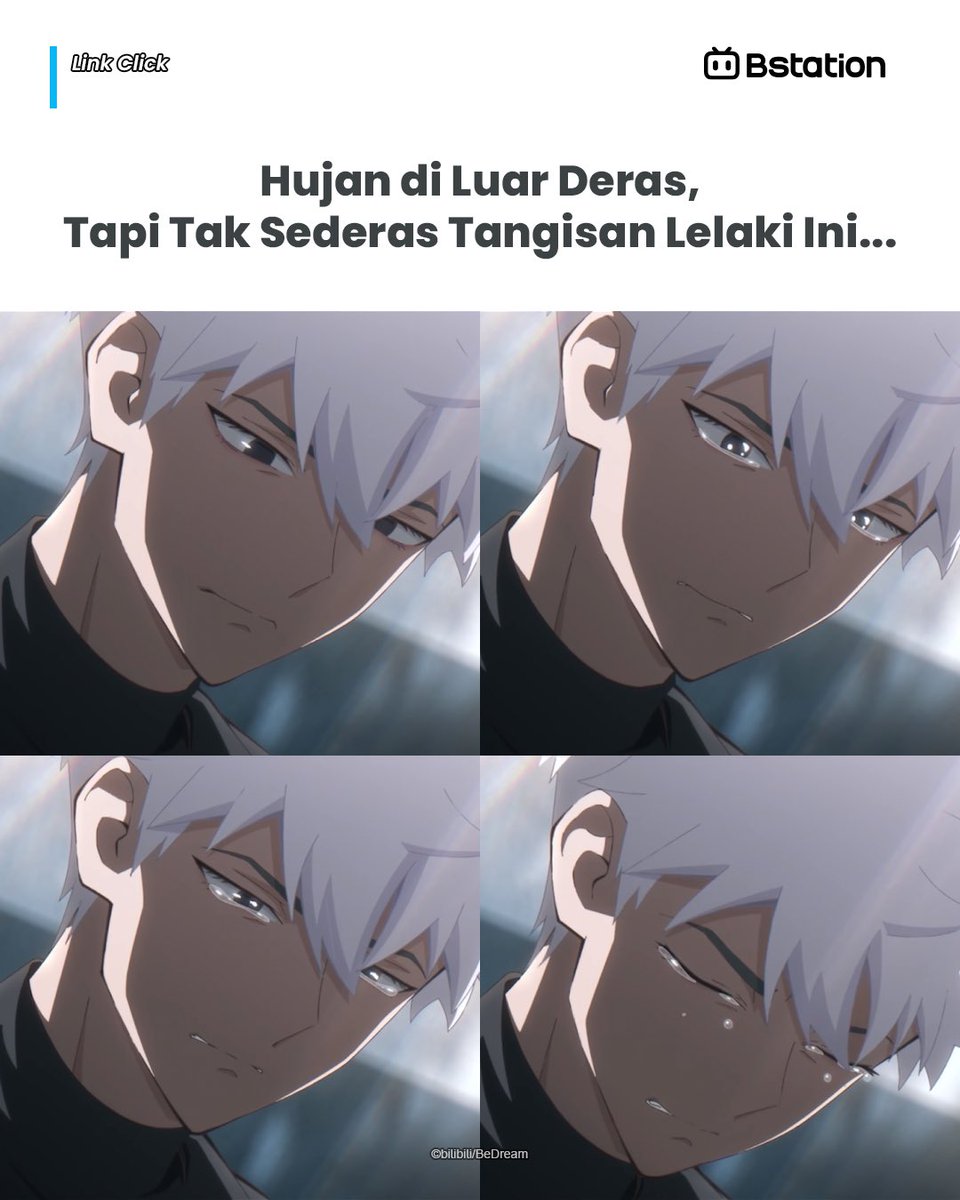 BstationID's tweet photo. Terima kasih atas lukanya 🙏

📺 LINK CLICK 3
⏰ Tayang setiap Jumat jam 10:00 WIB

#LinkClick #Madebybilibli #bstation #bstationbeyondanime #bstationanime https://t.co/Q2tV7aCK3T