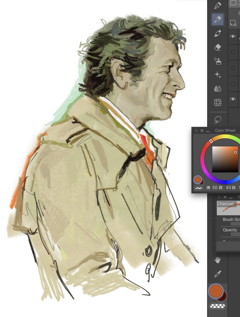 cisnevallee's tweet photo. really digging the charcoal brush as of late https://t.co/WoDg3ccuaw