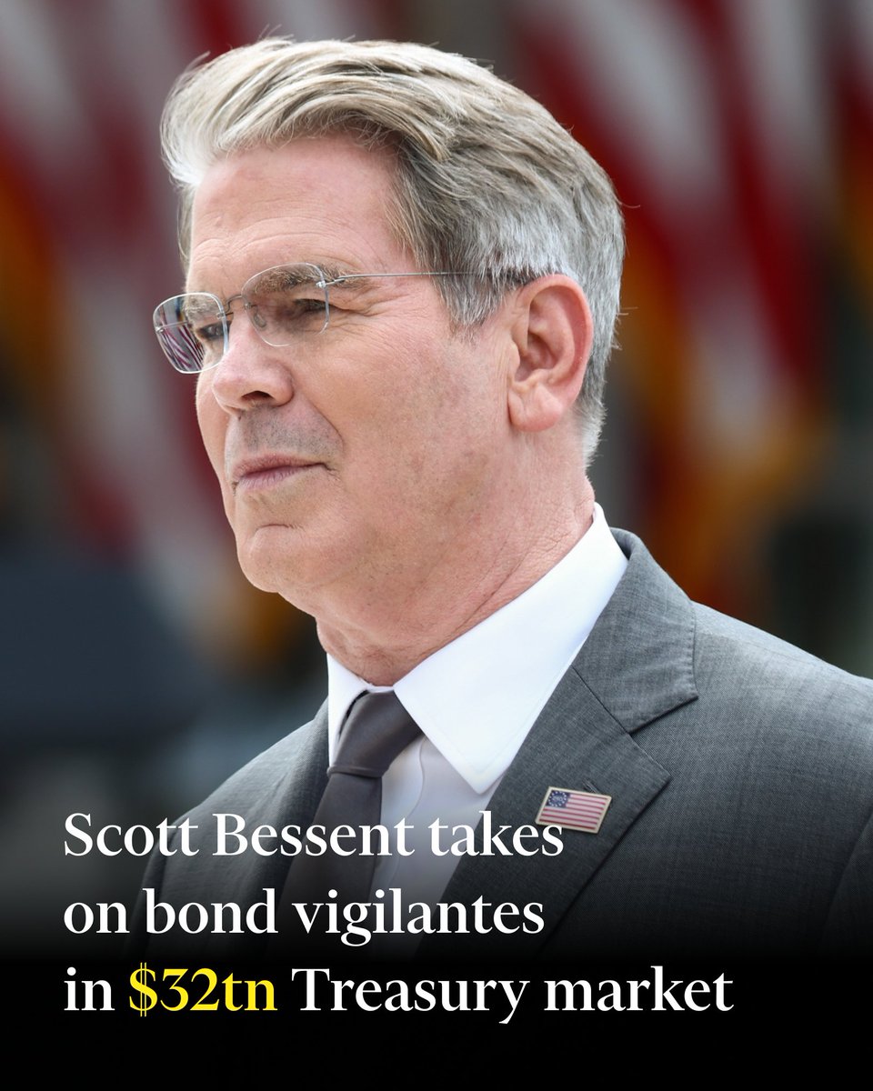 FT's tweet photo. Wall Street investors say a move to buy more long-term US debt is a ‘band-aid on a bullet hole’ as concerns mount over Washington’s $40tn debt burden and smouldering inflation. https://t.co/3JMZFtxt6K https://t.co/kNyOWqgvhn