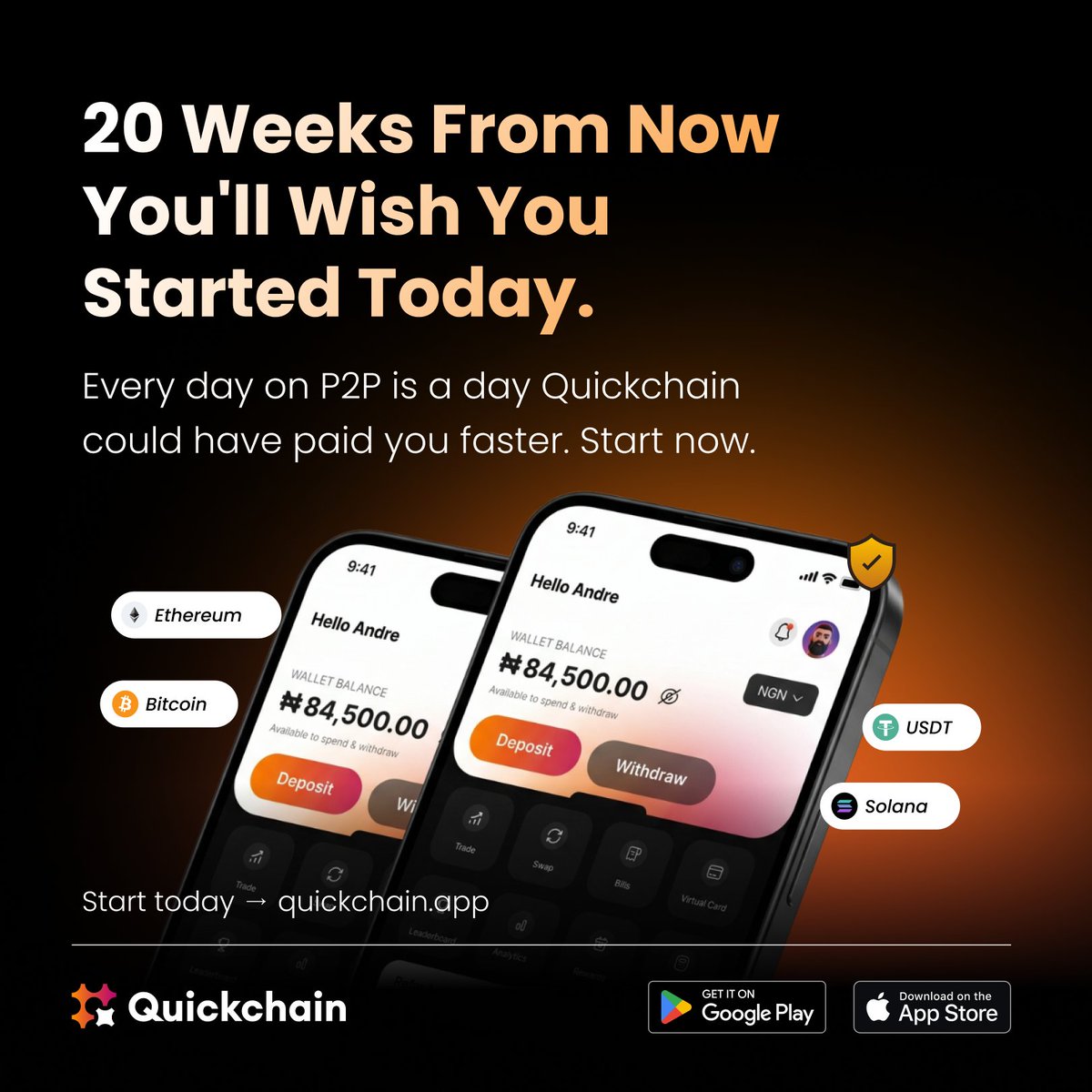 quickchainapp tweet picture