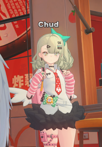 PopEridu's tweet photo. FUN FACT:

In the beta for version 3.1, Sunna actually had a placeholder name for the KFC event, the reason why is unknown. https://t.co/90xkbEUj01