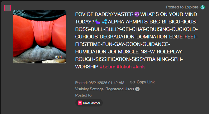 MasterSeanXXX tweet picture