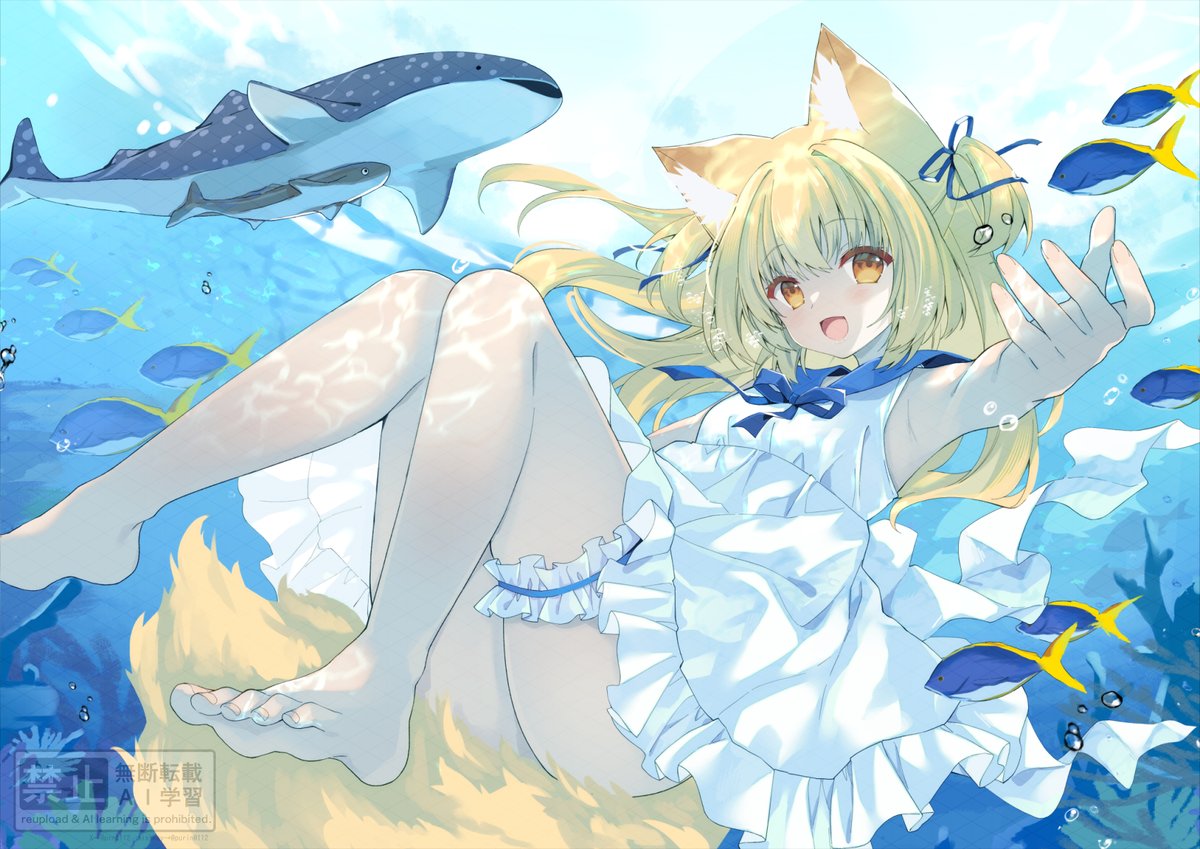 prn0112's tweet photo. ぶくぶく海キツネ https://t.co/4eXn9FEV8I