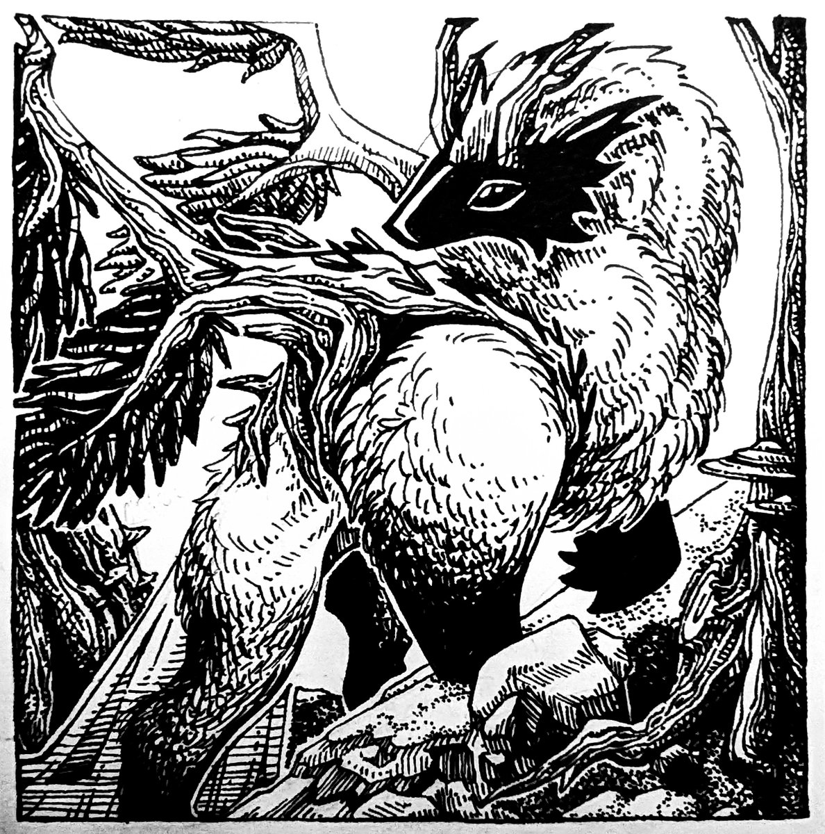 here_not31814's tweet photo. @veriqiq I do inking (see below 🔥 ) and I'll freely admit that I find digital  SO much harder, despite having done much more of it. This take is so braindead 😭 https://t.co/A4XLwd79LL
