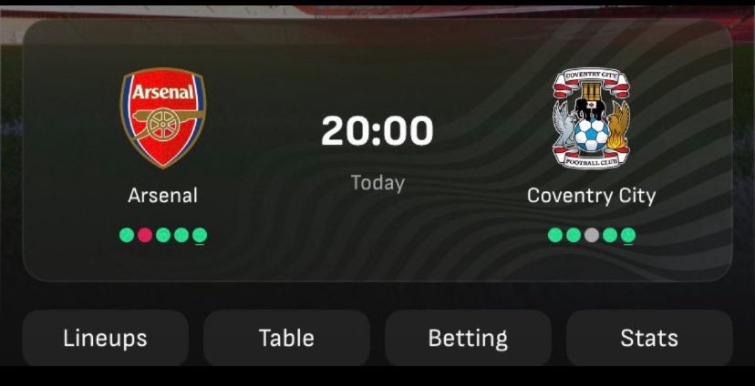 fapulie1's tweet photo. ARSENAL FANS, LET’S HEAR YOUR PREDICTIONS! 🔴⚪️
What’s your correct score prediction for Arsenal 🆚 Coventry? 👀
Drop your scoreline in the comments ⬇️👇
Let’s see how many people gets 5k tonight 🎯🏆 https://t.co/VtbFzDuv6X