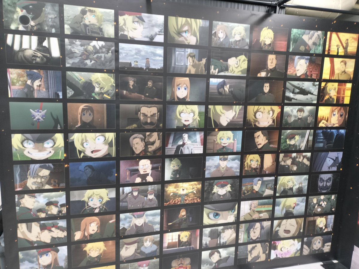 harunaa453991's tweet photo. 『幼女戦記Ⅱ』ミュージアム in
 AKIHABARAゲーマーズ本店行ってきたよー！
抽選？察してよ https://t.co/Ffm4giEivV