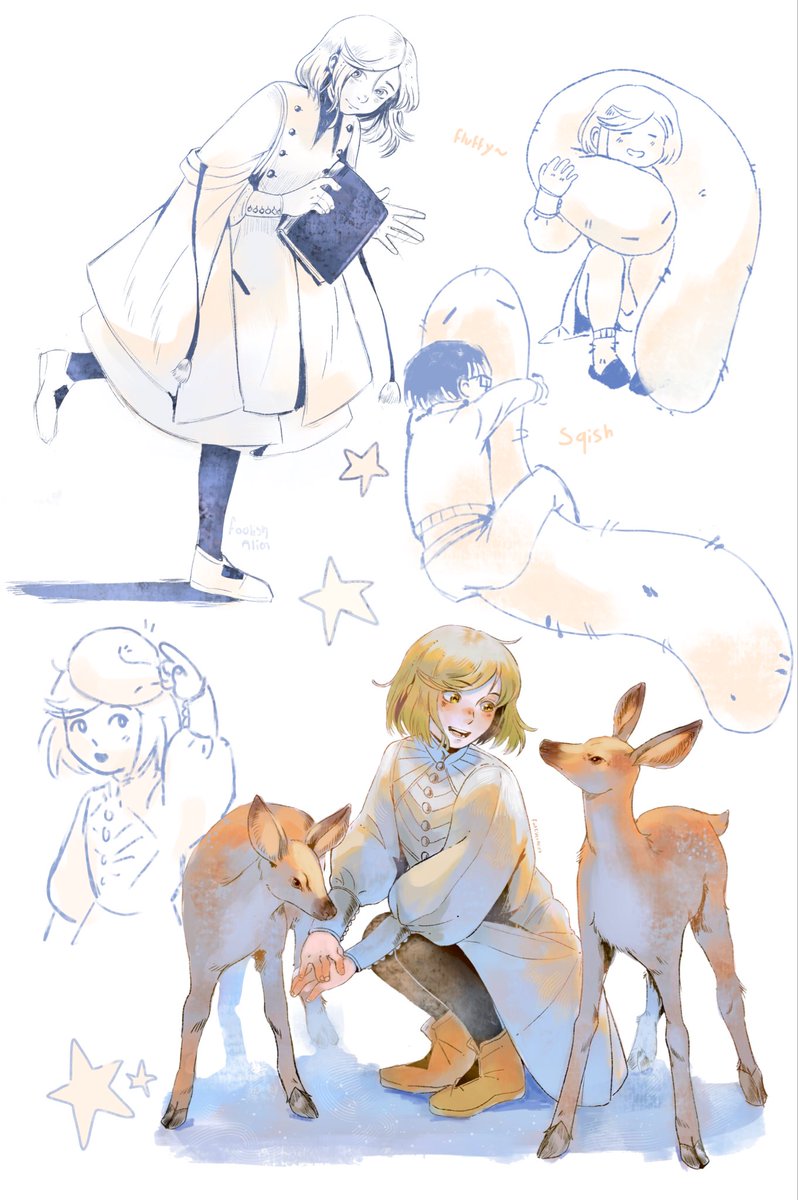 FOOLISGHOST's tweet photo. #witchhatatelier #wha #brushbuddy https://t.co/t64khe0BEp