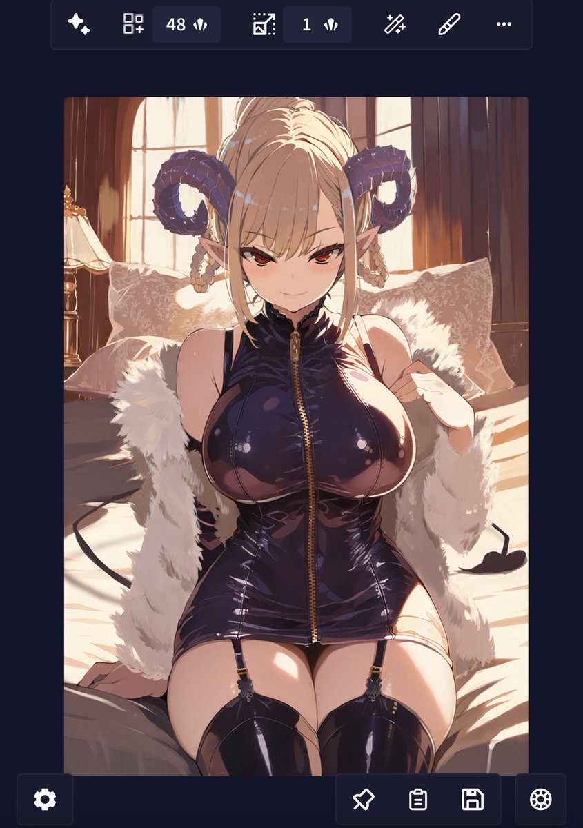 unamiayako's tweet photo. novel ai v5 test
良いな．．．
悪魔ちゃんがカッコよくなってる

SFW illustrations, no nudity, Test shot.
#AIart https://t.co/YWZtObfShY