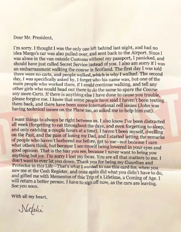 LIBERALAF4EVER's tweet photo. @RonFilipkowski And afer this "Fatal Attraction" remake letter, uhh?
And then they talk about TDS..

Source The Daily Beast https://t.co/aGDbRUT3rX