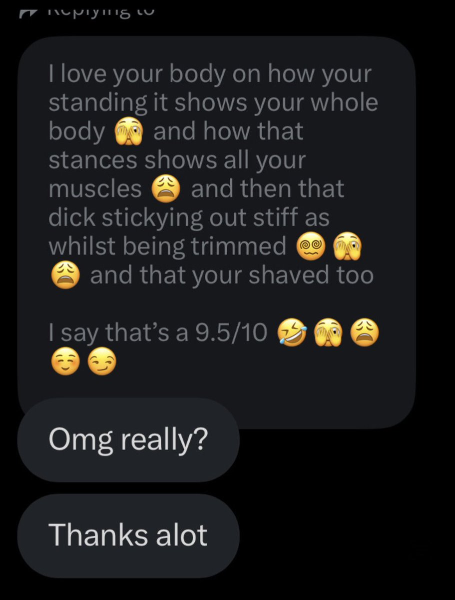 Chompyrcqx's tweet photo. ! Free rates !

Anyone who is a gym bro or goes to the gym or who just fit that wants to be rated. Eg dick abs biceps legs vline anything . 

My DMs are open :3 
If anyone else would also like to be rated I can rate you too https://t.co/ZlMWrhxB4G