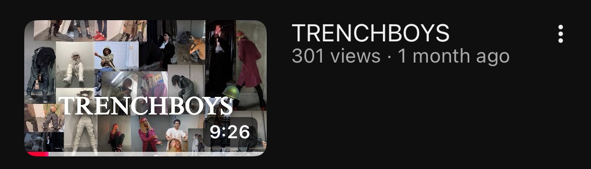 trenchboysss's tweet photo. #TRENCHBOYS @YouTube 

https://t.co/Jdj9wyb1VF https://t.co/7ObfqaRzGz