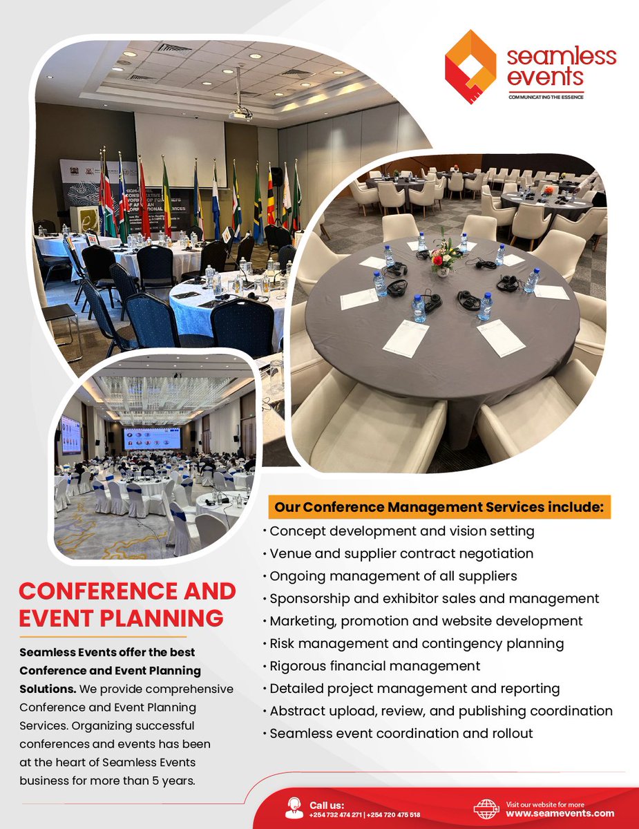 SeamlessEve's tweet photo. We organize conferences for healthcare, scientific and academic associations, professional associations, and government organizations. Seamless Events provides a comprehensive conference management service, from vision setting to concept development. https://t.co/XGnZ8yMmKn