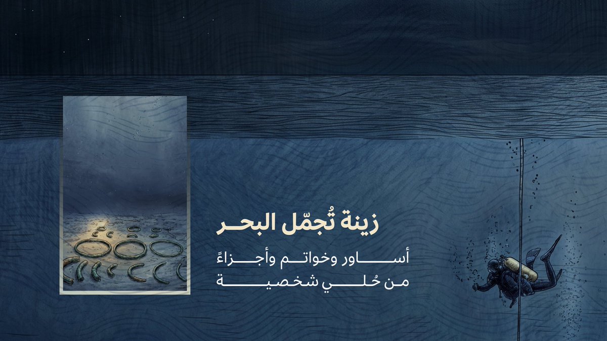 MOCHeritage's tweet photo. اكتشافاتنا في أعماق البحر الأحمر.. تبوح بحكايات تراثنا.

#اليوم_الدولي_للتراث_الثقافي_المغمور_بالمياه 
#هيئة_التراث https://t.co/NkMQjlVSsR