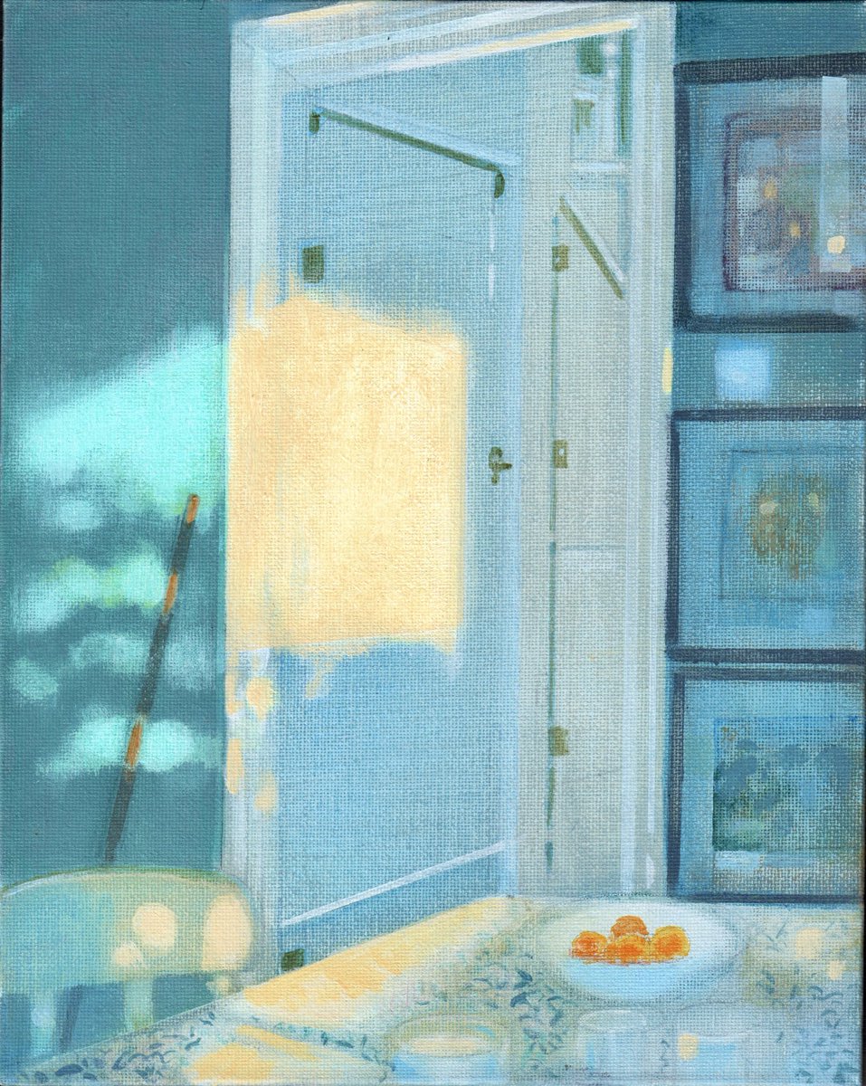 ianarchiebeck's tweet photo. May Morning Sunlight In The Kitchen, St Margarets: acrylic on canvas https://t.co/xOfGb9vogl