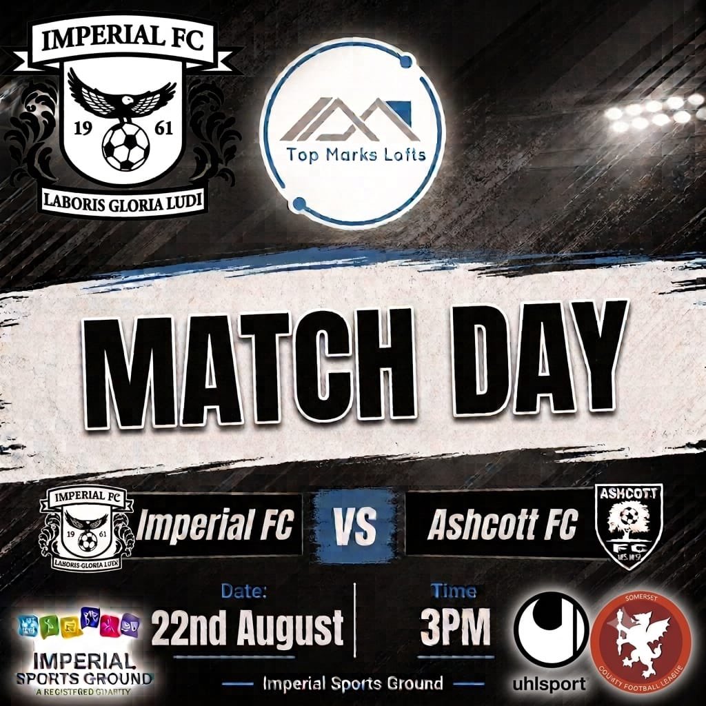 Imperialfc1961's tweet photo. Tomorrow we welcome one of the promotion favourites @AshcottFC, in want is always a tough fixture, come and support the lads… https://t.co/mWq4J5Lkpt