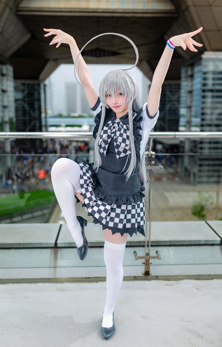 aya_nomori's tweet photo. 這いよれ！ニャル子さん  cosplay/コスプレ

『　お呼びとあらば即参上！　』

#C108 #C108_cos https://t.co/pEgKd9b3Ve