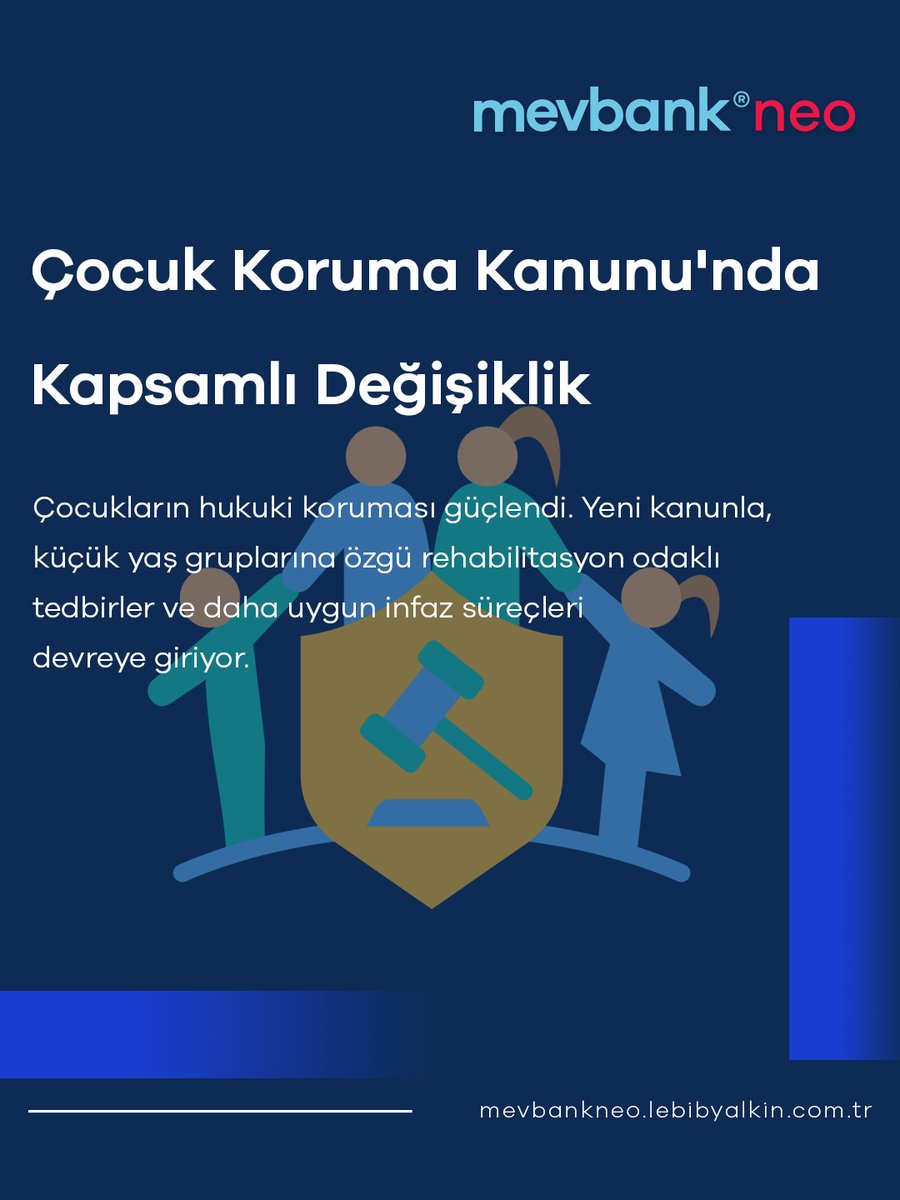 lebibyalkin's tweet photo. Mevzuatta bu hafta neler değişti?

Bu haftanın öne çıkanları:

Araç kiralamada yeni dönem: Motorlu Kara Taşıtlarının Kiralanmasına İlişkin Y��netmelik ile yetki belgesinden araç yaş ve kilometre sınırlarına, depozito ve iptal koşullarına kadar önemli düzenlemeler getirildi. Değişikliğin tamamını incelemek için: https://t.co/BD5q3kWUT0 

Çocuk Koruma Kanunu’nda kapsamlı değişiklik: Çocukların hukuki korunmasını güçlendiren, rehabilitasyon odaklı tedbirler ve yaş gruplarına göre farklılaşan infaz süreçlerini içeren yeni düzenlemeler yürürlüğe girdi. Değişikliğin tamamını incelemek için: https://t.co/bSzQKTlilg 

Mevzuat değişikliklerini yalnızca öğrenmek değil, zamanında takip ederek iş süreçlerine doğru şekilde yansıtmak kritik önem taşıyor.

Mevbank Neo ile mevzuattaki güncel değişiklikleri tek noktadan takip edin, değişen düzenlemeleri gözden kaçırmayın.