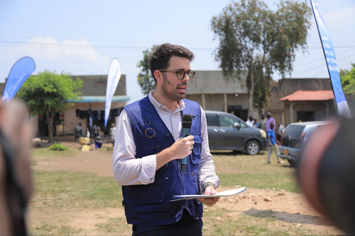 prospectini's tweet photo. “Sustainable peace cannot be imposed from the outside; it must be built within communities, and above all, with those who are directly affected.”  ~ Mr. @tokearnoldi, European Union Delegation to Uganda.

Speaking at the Mpondwe–Lhubiriha Memorial Unveiling, Mr. Toke reaffirmed the European Union’s commitment to standing with victims, survivors and communities in preventing and countering violent extremism and terrorism.

The @EU_Commission funded the Peace Beyond Borders project, implemented by Prospect Initiative, @KofiAnnanFdn and @PoleInstitute, to support community resilience, victims’ rights and locally grounded prevention efforts.

#MpondweLhubiriha #PeaceBeyondBorders #RememberingTheFallen #CommunityResilience #EUinUganda