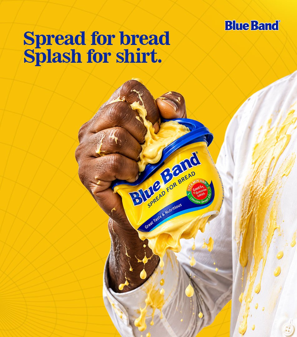 SONIS_CONCEPT's tweet photo. Blue Band ~ Butter Campaign 🧈 Premium product advertising design with rich visuals, bold composition, and an appetizing brand-focused look. 
#bluebrand #foods #Nigeriafoods
#butter https://t.co/p5esONvF5h