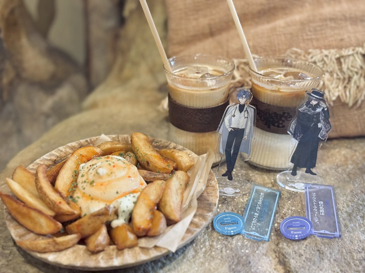 _yu_zu's tweet photo. やっと行きたかったお店でカフェ活✨️
ポテト美味しかったよ～～～～～！ https://t.co/IOwWqyJUb6