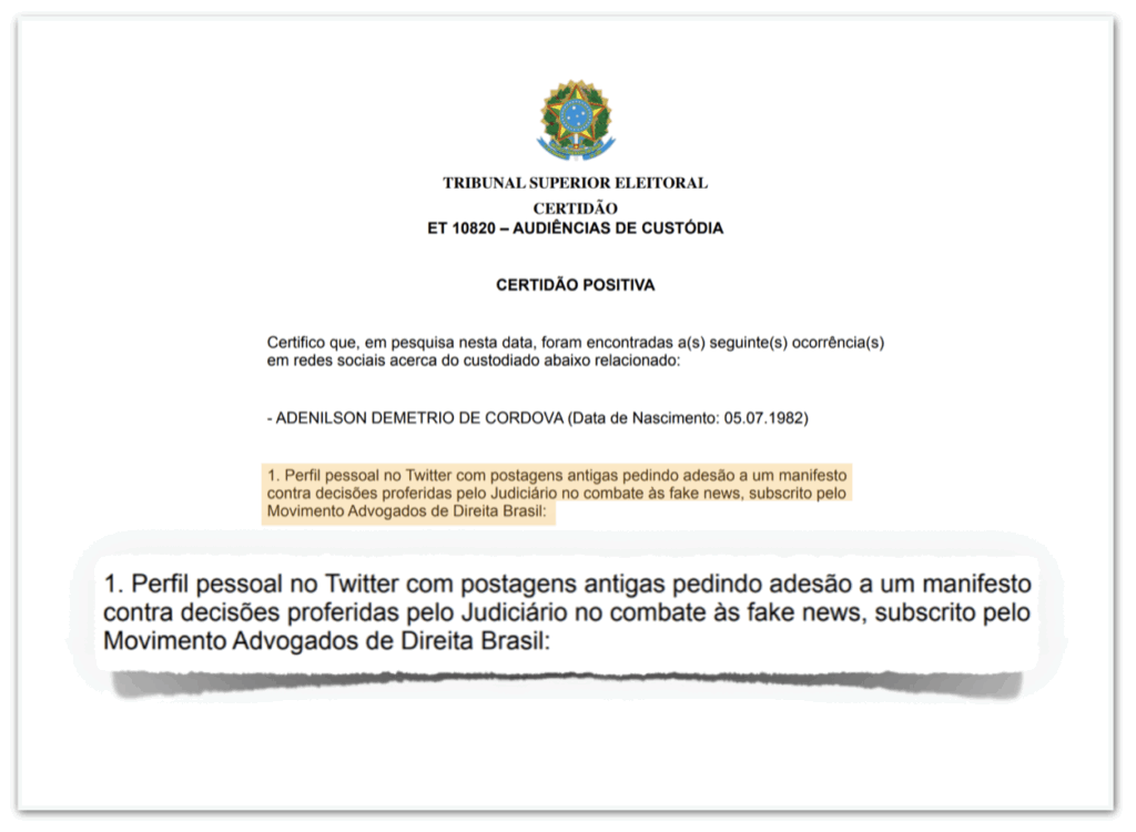 elivieira's tweet photo. Corroboro o relato geral do @blogdoluispablo sobre medo de publicar em veículos tradicionais. Foi o que David Ágape e eu observamos ao tentarmos publicar que Moraes usou opiniões políticas como critério de prisão preventiva dos detidos do 8 de Janeiro. Depois de publicarmos com Shellenberger, ainda fomos xingados de blogueiros no Estadão e nossa reportagem, elogiada pelo Glenn Greenwald por ter continuado seu trabalho original de 2024, foi chamada de "versão golpista da Vaza Jato" por uma certa jornalista aí que todos celebram como corajosa e independente do regime. Até hoje, fora da mídia alternativa, só o @Poder360 e outros poucos reproduziram nossas provas, que estão disponíveis para qualquer um verificar no site do TSE até hoje.