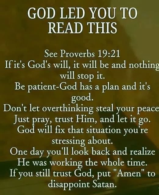 Pgh_Buz's tweet photo. If you still trust GOD, put "AMEN" to disappoint Satan https://t.co/FFJrxAYSt7