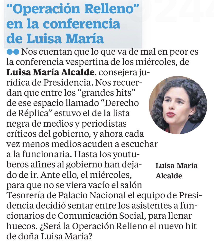 bereaguilarv's tweet photo. ¡Ups! Como nadie quiere ir a la conferencia de los miércoles de Luisa María y el salón se ve cada vez más vacío, encontraron la solución: sentar a los de Comunicación Social para hacer bulto. 😂

¡Operación Relleno¡ https://t.co/9ad5H52xk7