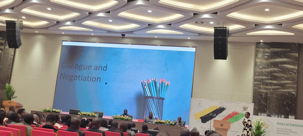 YetTrust's tweet photo. YETT supported young people through the #SafeAndInclusiveCities Project to participate in the Youth Model Parliament at the New Parliament of Zimbabwe.

“Nothing for the youth without the youth.” ✊🏾

#PlanInternationalZimbabwe https://t.co/bwMKpTiytD