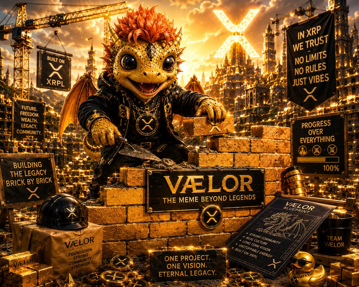 VAELORXRPL's tweet photo. Legends aren't launched. They're forged. 🐉🔥

Something is awakening on the XRP Ledger.
Something different.
Something they won't ignore.

VÆLOR is being built.
Coming soon.

The Meme Beyond Legends.

$VAELOR 🐉⚡ #XRPL #XRP

 #XRPCULT #xrp #XRPLEDGER $xrpl #memecoin https://t.co/ZNhYzkF5iR