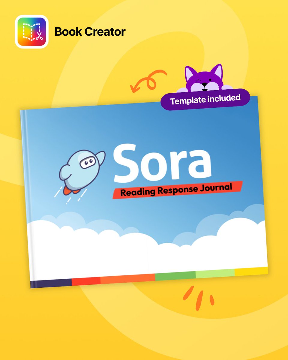 KamiApp's tweet photo. Building a Sora reading list for your students? 

Pair it with a response template in Book Creator so they can reflect on what they read. See the book list. 

https://t.co/Z4nz4zzxlQ

#BookCreator #FutureReadyLibrarian https://t.co/IF8LnCevXO