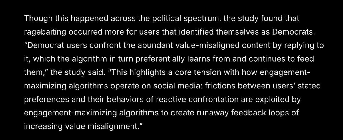ravi_mangla's tweet photo. If you feel like you're being fed more ragebait lately, that's not a coincidence. It's a feature of X's algorithm. https://t.co/P8fBYXVSgq