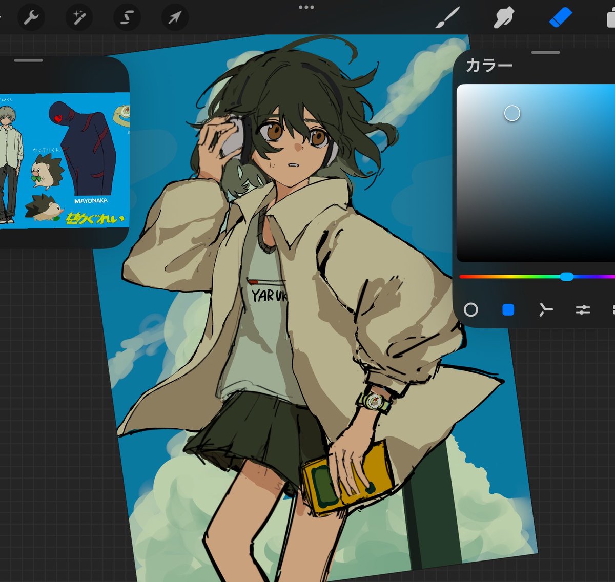 zzmadk's tweet photo. 描いてる✍〜 https://t.co/us4DreZzZ4