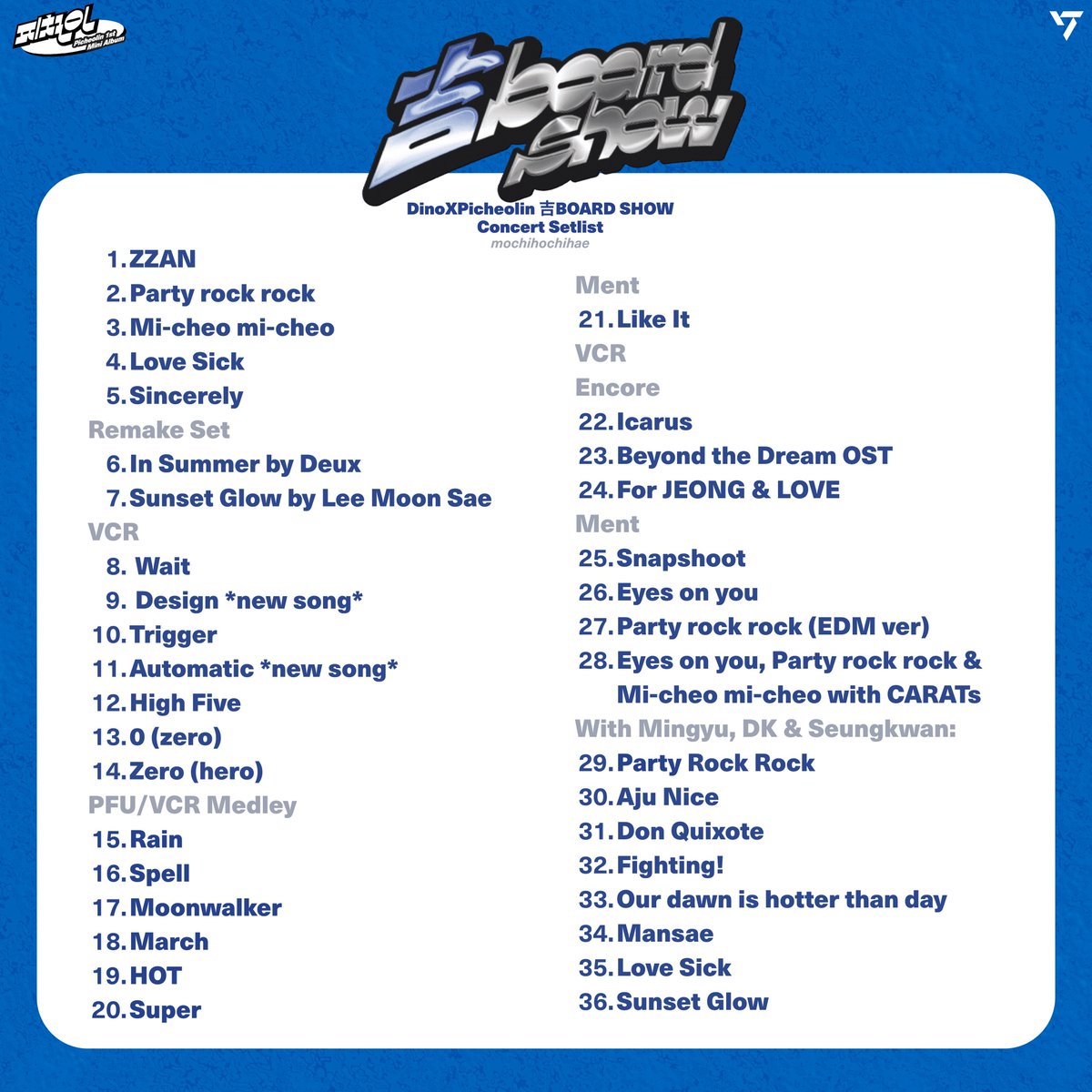shadowofsvt's tweet photo. bayangin 36 lagu sendirian, almost no break between songs https://t.co/T5xm3DGQps