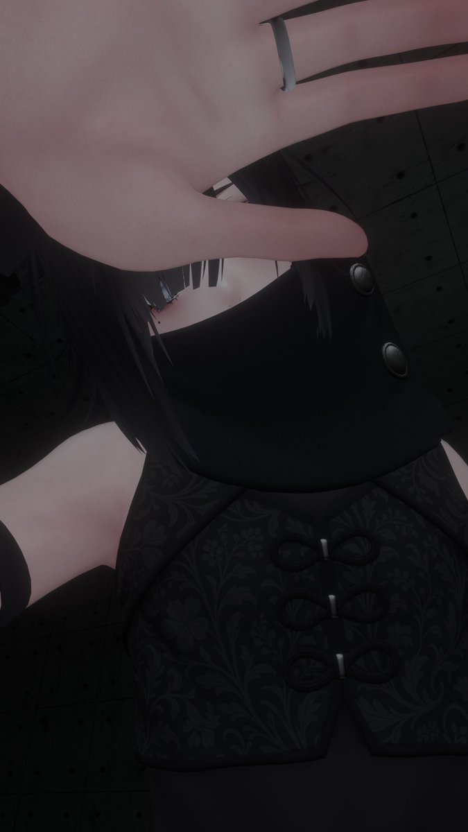 hakuroudjinn's tweet photo. テクスチャメモリ４kまであげて、８kのカメラで撮った生肌マテリアルの泣夜です。 https://t.co/WKw9vBVwxD