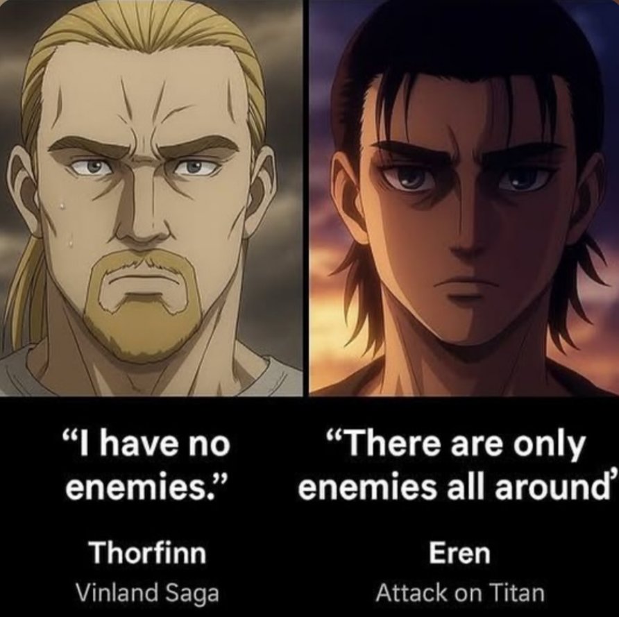 Animekage27's tweet photo. Complete opposites #animes #memes #aot https://t.co/2TrOw8AnT0